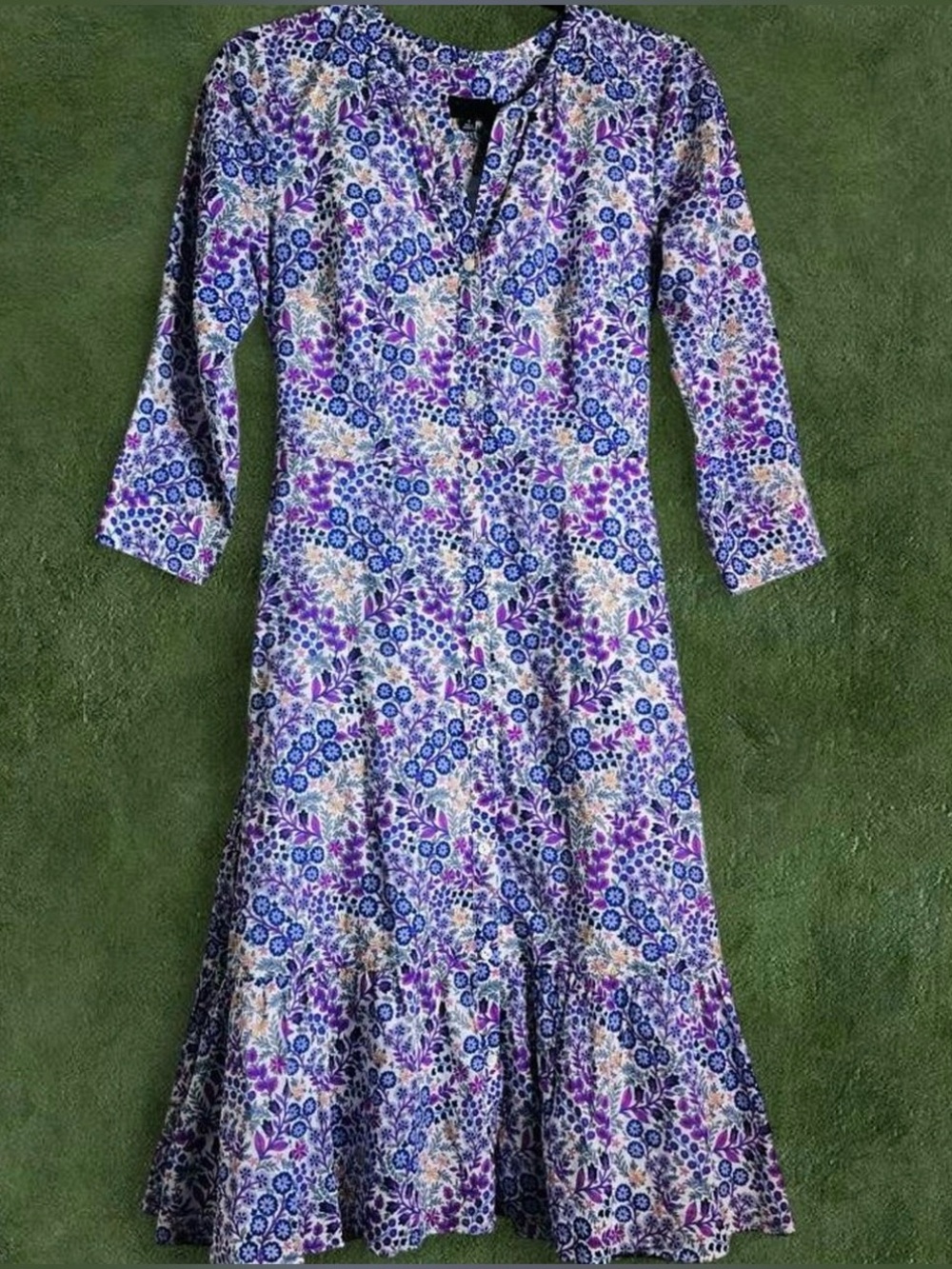 MIDI SHIRTDRESS - DITSY VOILE